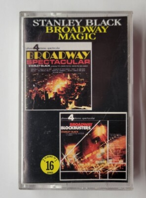 Stanley Black Broadway Magic Cassette 1994 Rebound Records