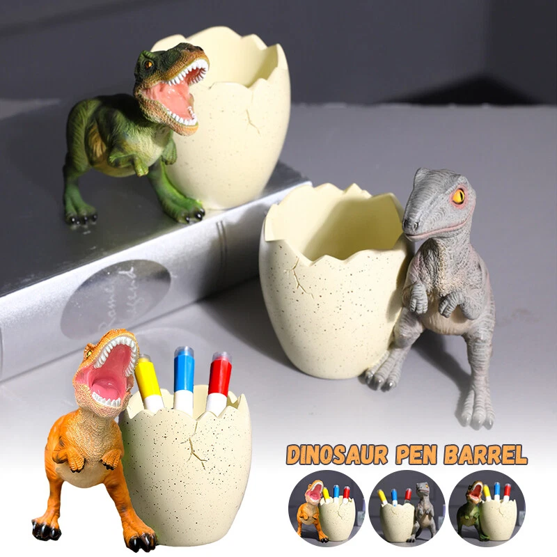 Dinosaur pencil holder deals