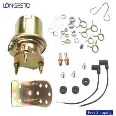 New Electric Fuel Pump Pump with 1/4'' NPT Inlet & Outlet fit 1963-77 Chevrolet