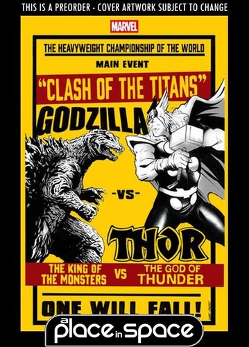 (WK27) GODZILLA VS THOR #1D - LEE GARBETT VERSUS VARIANT - PREORDER JUL 2ND