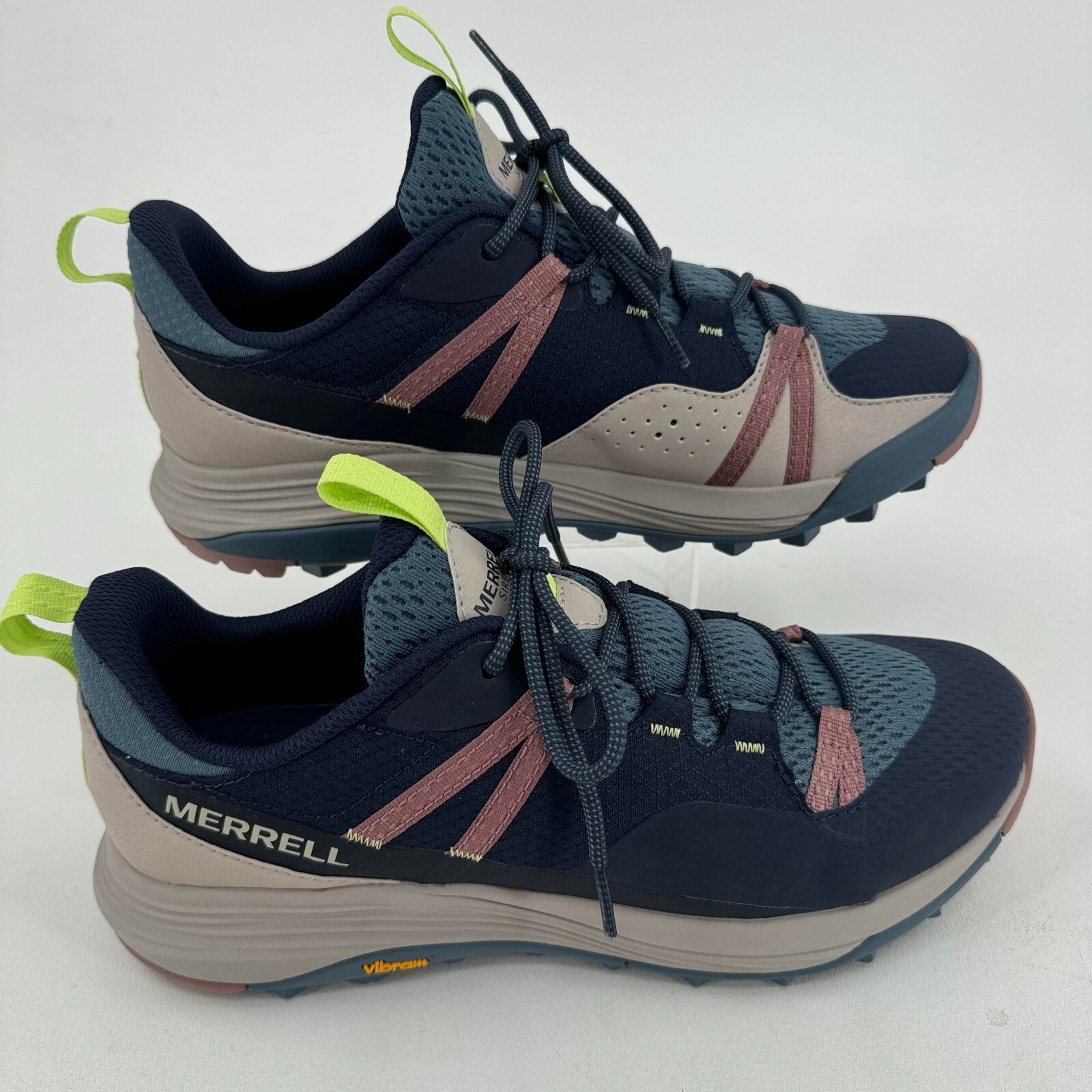 Scarpe da trail running Merrell Siren 4 DONNA blu stringate TAGLIA 10 NUOVE