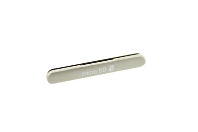 Original Sony Xperia M4 Aqua Silber Speicherkarten Abdeckung - 460TUL6120A