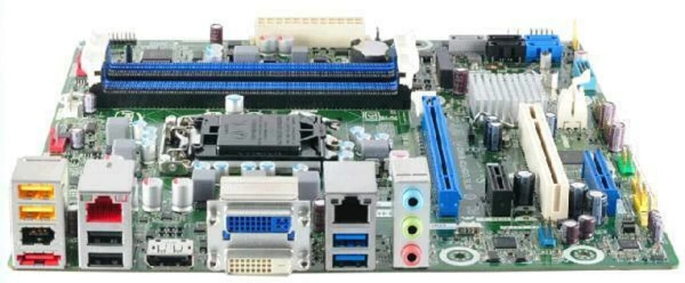 INTEL DQ77MK Micro ATX 4 slot ram DDR3 Socket lga 1155 scheda madre motherboard - Immagine 4 di 4