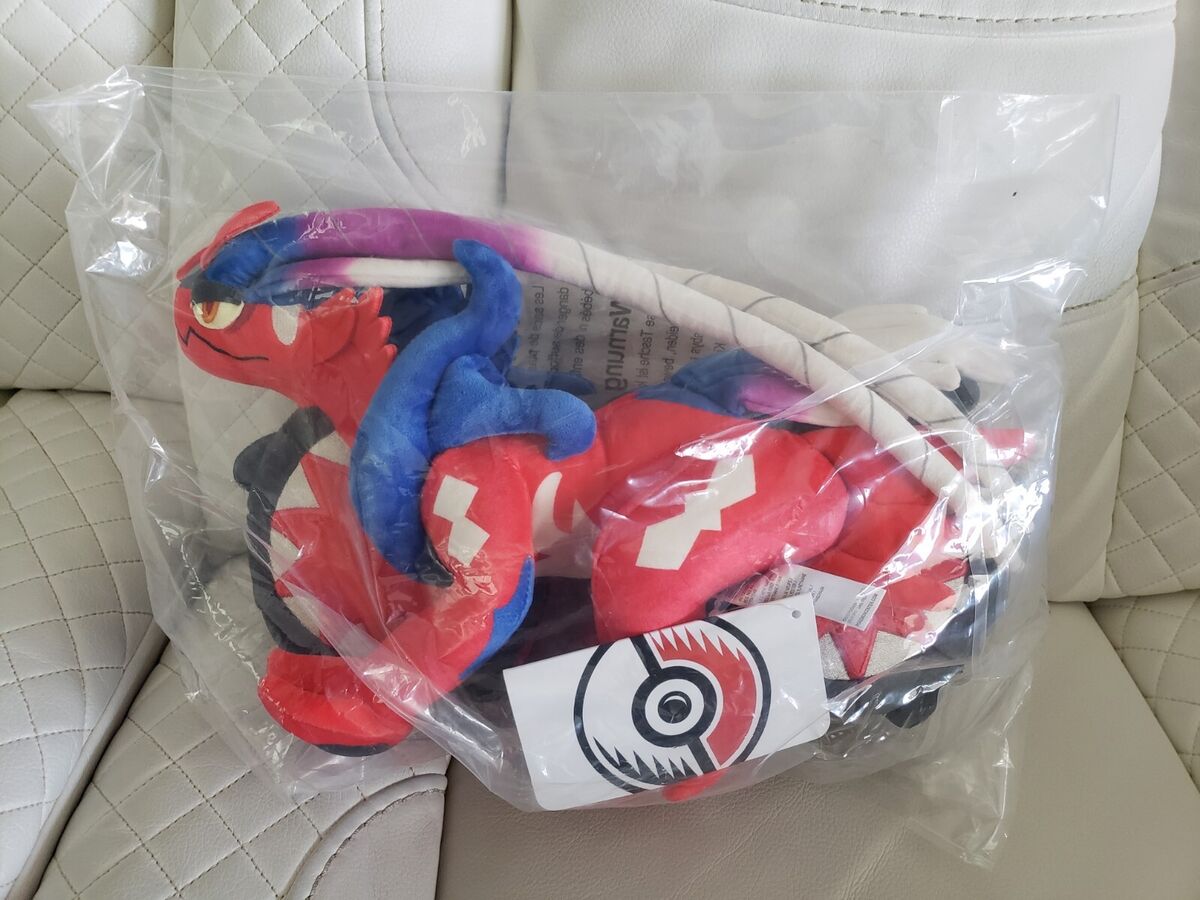 Sprinting Build Koraidon Poké Plush - 9 ½ In. x 14 ¼ In.