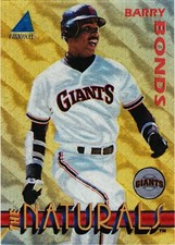 Barry Bonds San Fransico Giants 1994 Pinnacle Naturals Holographic Prizm #2