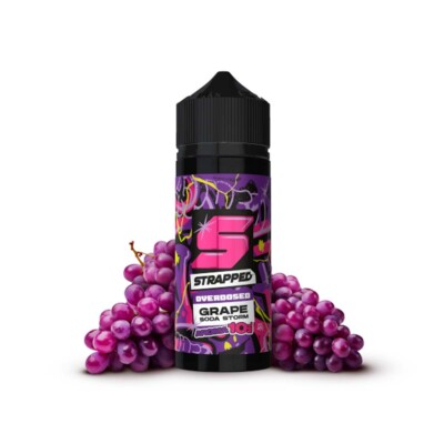 Grape Soda Storm 10ml Longfill Aroma by Strapped Overdosed
