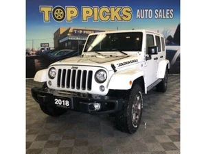 2018 Jeep Wrangler JK Unlimited Golden Eagle, One Owner, Color Matched Top & More!