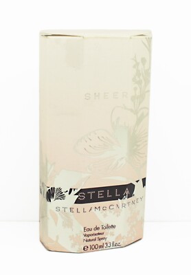 Stella McCartney, Stella Sheer, Eau de Toilette Spray, 100ml. Neu Versiegelt
