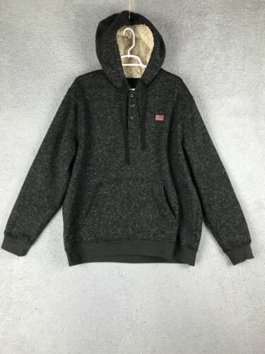 Oniell Standard Fit Mens Long Sleeve Pullover Dark Gray Hoodie Size XL - 第 1/9 張圖片