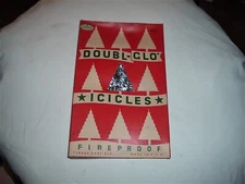 1950'S DOUBLE-GLO ICICLES NEW OLD STOCK  NEVER USED