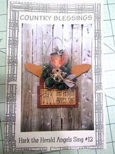 Country Blessings "Hark the Herald Angels Sing #12" Tole Painting Pattern