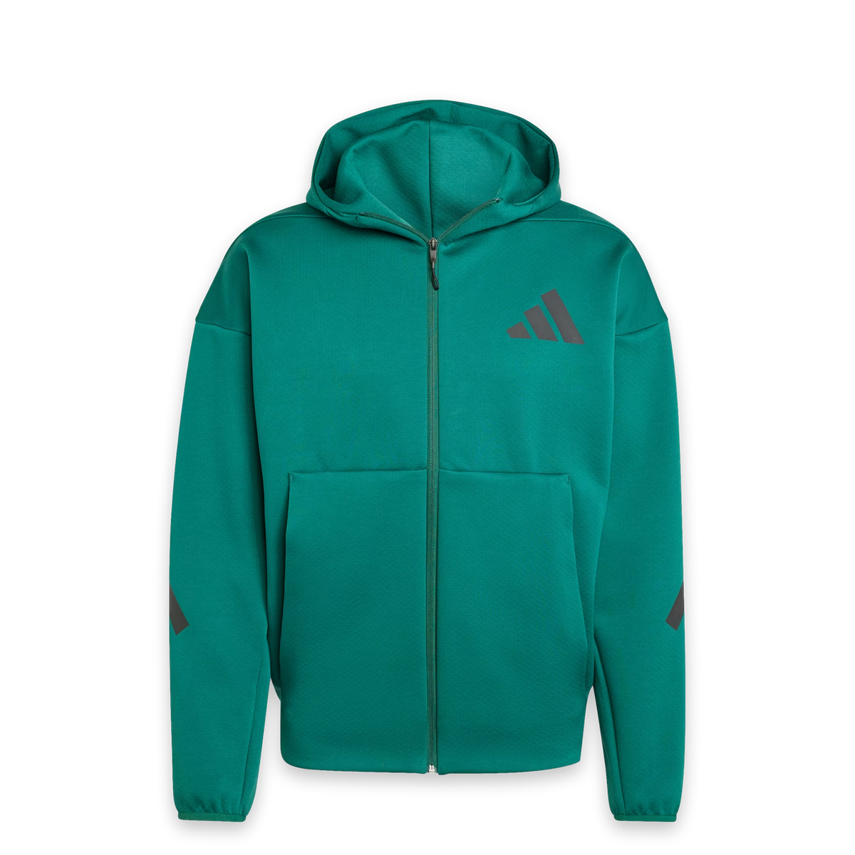 adidas Z.N.E. Full-Zip Hooded Track Jacket Green Men's Sport