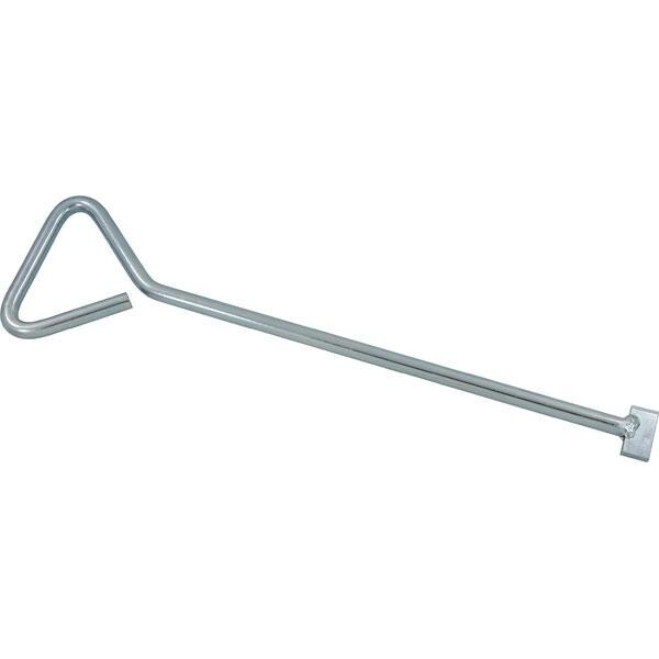 2pc Pair Manhole Cover Lifting Keys 18" Key Steel Drain Lid Lifter