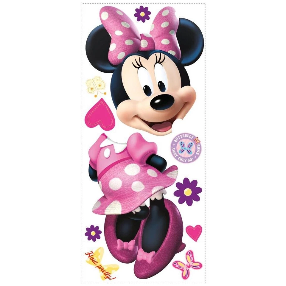 RoomMates RMK2008GM Minnie Bow-Tique Peel and Stick Giant Wall Decal - Image 3 of 4