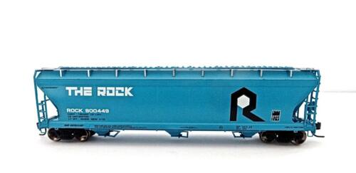 N Athearn 6941 Set 3 "The Rock" ACF 3-Bay Centerflow Covered Hoppers Low Ship - Picture 4 of 8