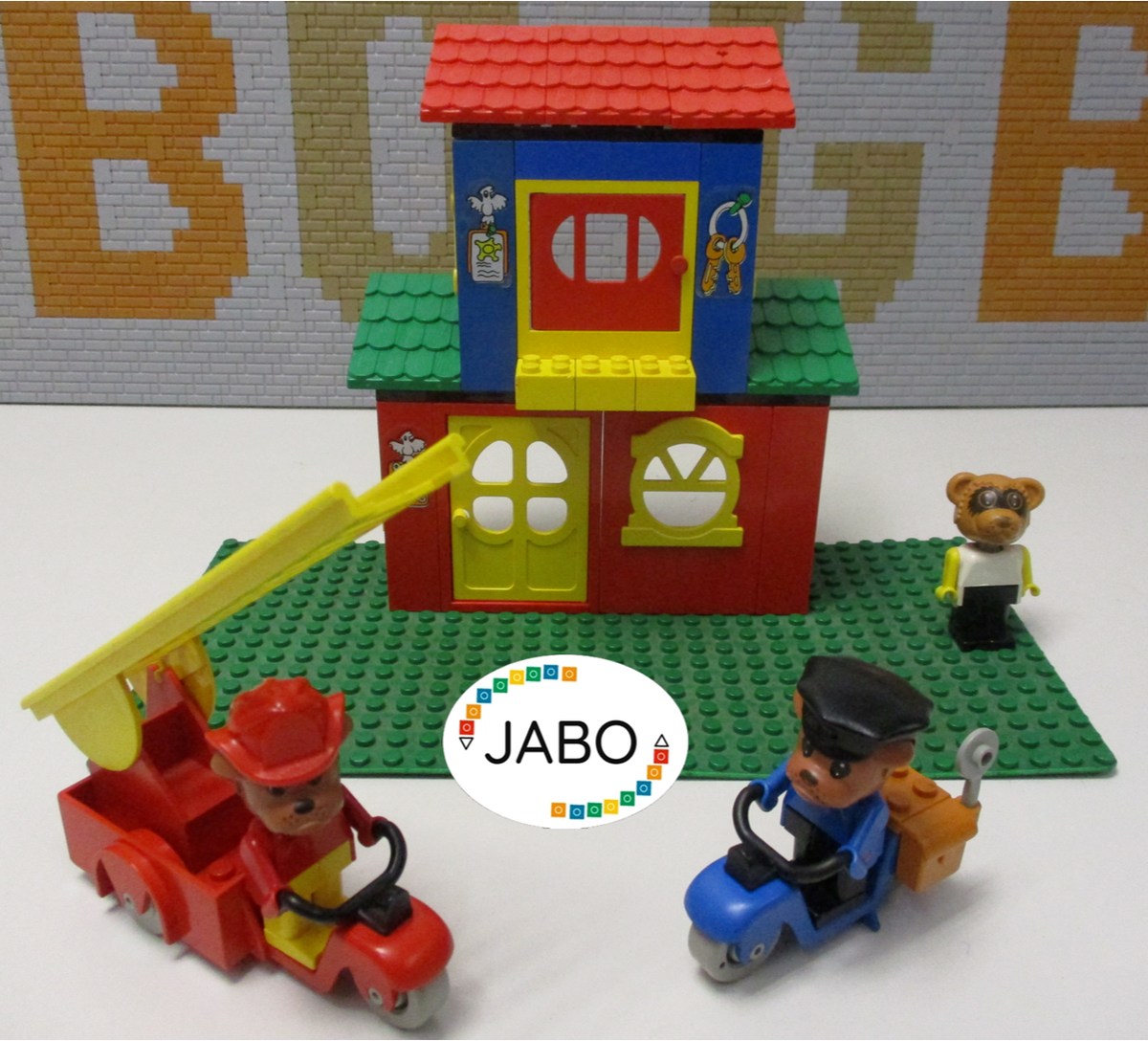 (i 17/4) Lego Fabuland Fire and Police Headquarters Set (3669