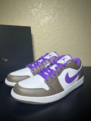 Jordan Air Jordan 1 Low ホワイト/パープル/グリーン Amazon.com: Nike WMNS Air Jordan 1 Low - Sky J Purple