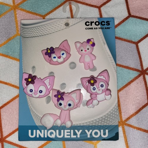 Crocs Handmade Jibbitz 5pc Disney Duffy & Friends Linabell Fox Shoe