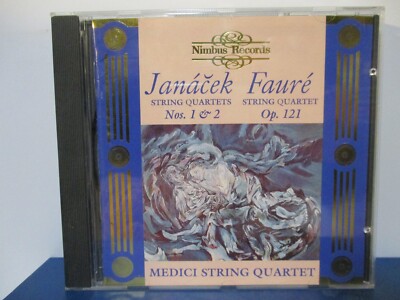 Janacek / Faure - String Quartets - Medici String Quartet - CD - MINT - E24-790