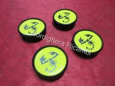 FIAT 124 SPIDER ABARTH FIAT COUPE TURBO 16V COPRIMOZZO CERCHI HUB CUPS WHEELS