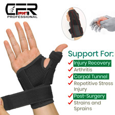 Thumb Spica Wrist Support Splint Brace Stabilizer Tendonitis De Quervains Sprain