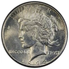 1923-S Peace Dollar PCGS MS62 DOLLAR Flashy Better Date