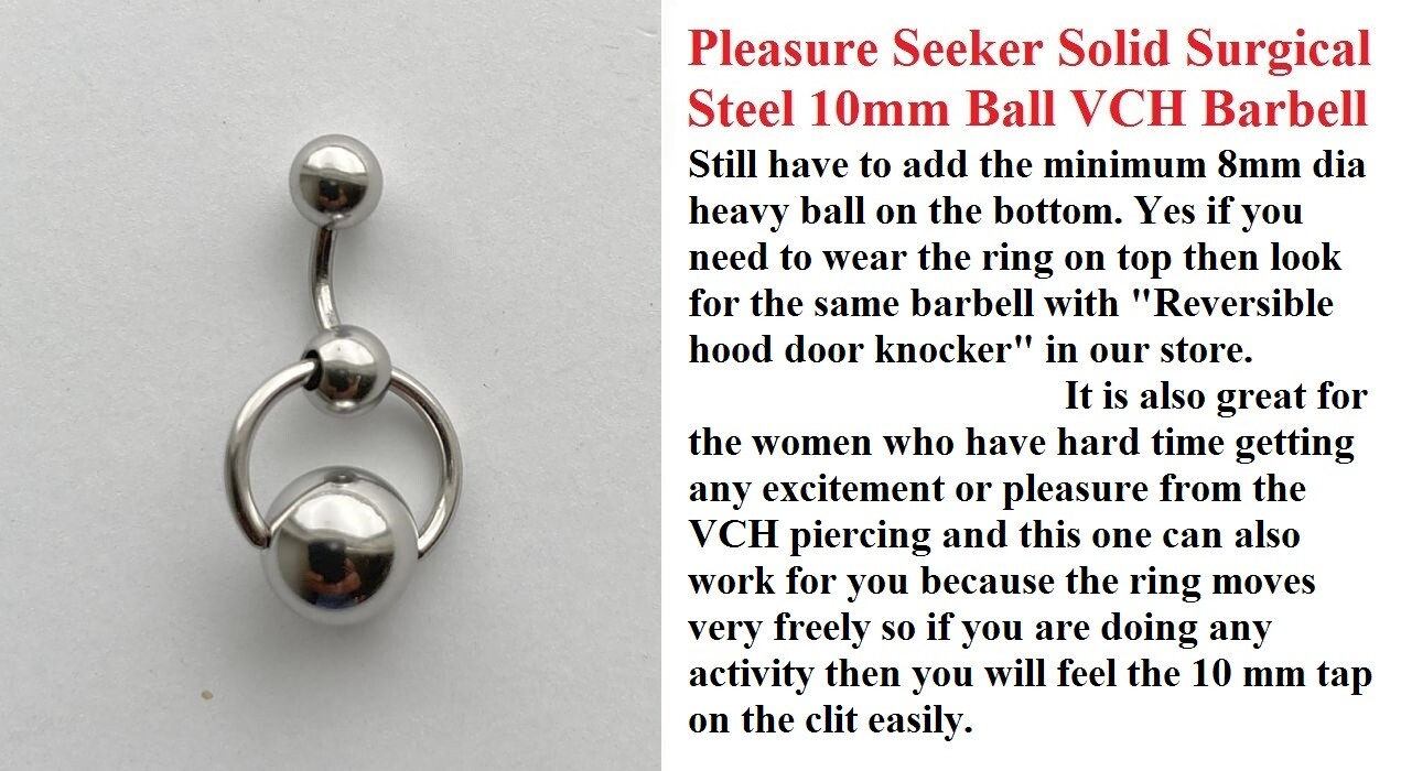 Surgical Steel Horseshoe & Barbell Combo for VCH Puerto Rico