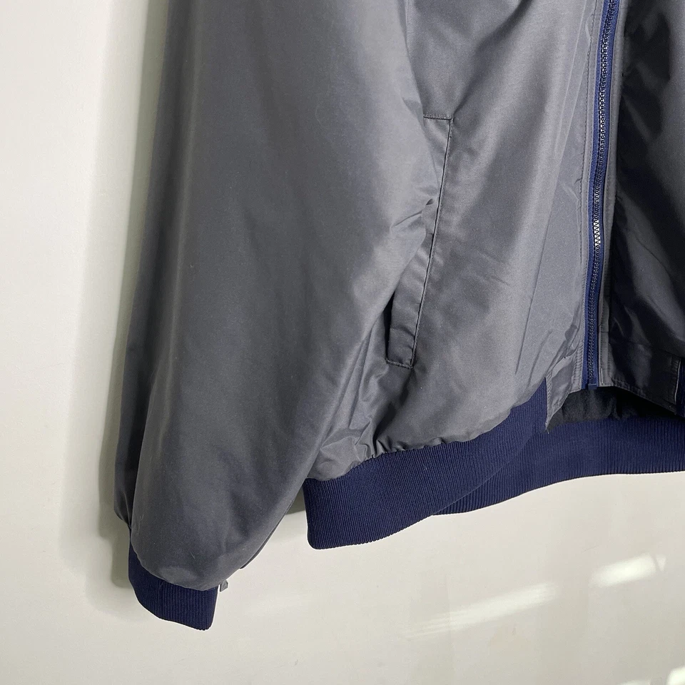 Wear Guard Vintage Bomber Jacket Storm Proof Lined Mens XL Navy Boat Sailing - Image 3 of 4