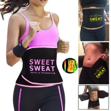 Women Men Waist Trainer Slim Exercise Belt Body Shaper Neoprene Sauna Sweat Band