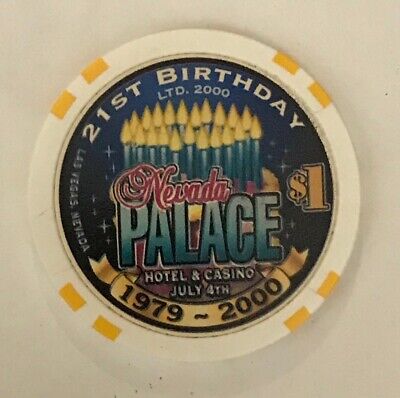 Nevada Palace Casino Las Vegas NV $1 Chip 1979