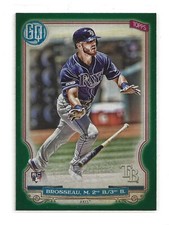 MICHAEL BROSSEAU 2020 Topps Gypsy Queen Green Tampa Bay Rays (#271) Rookie