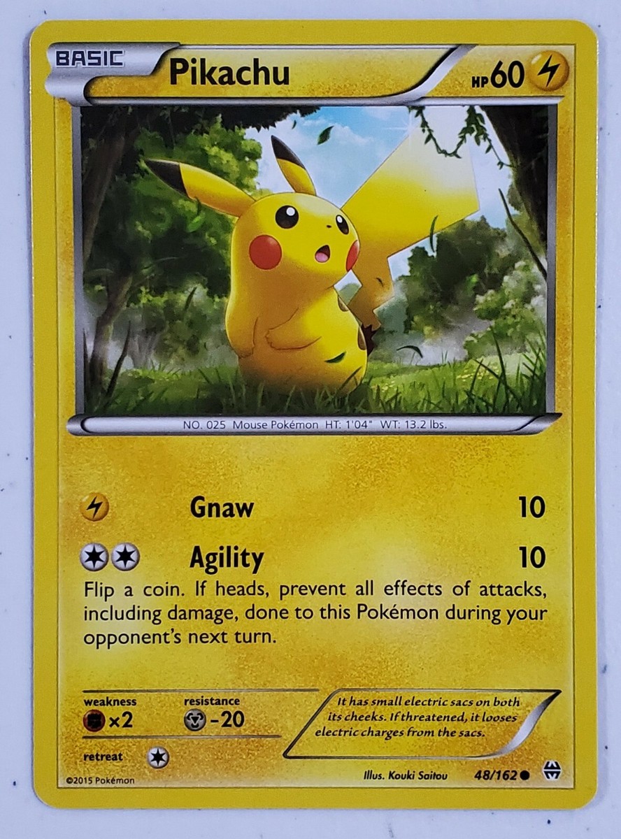 Pokemon XY Breakthrough #48/162 Pikachu | eBay
