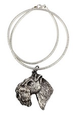 Kerry Blue Terrier, Irish Blue Terrier I - Dog Collar, Unique Jewelry