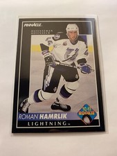 1992-93 PINNACLE ROOKIE ROMAN HAMRLIK RC ROOKIE #408 TAMPA BAY LIGHTNING
