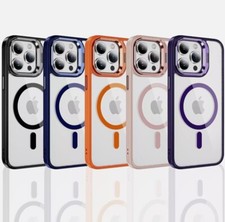 For iPhone 17 16 15 Pro Max 14 13 Plus Mag Case Camera Kickstand Lens Protector