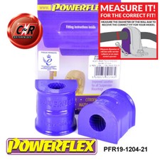Powerflex Front Überrollbügel zu Fahrwerk Buchsen 21mm für Volvo C70 06-13