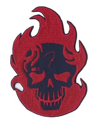 Suicide Squad El Diablo Patch Iron On Applique Iron On Patch Ebay
