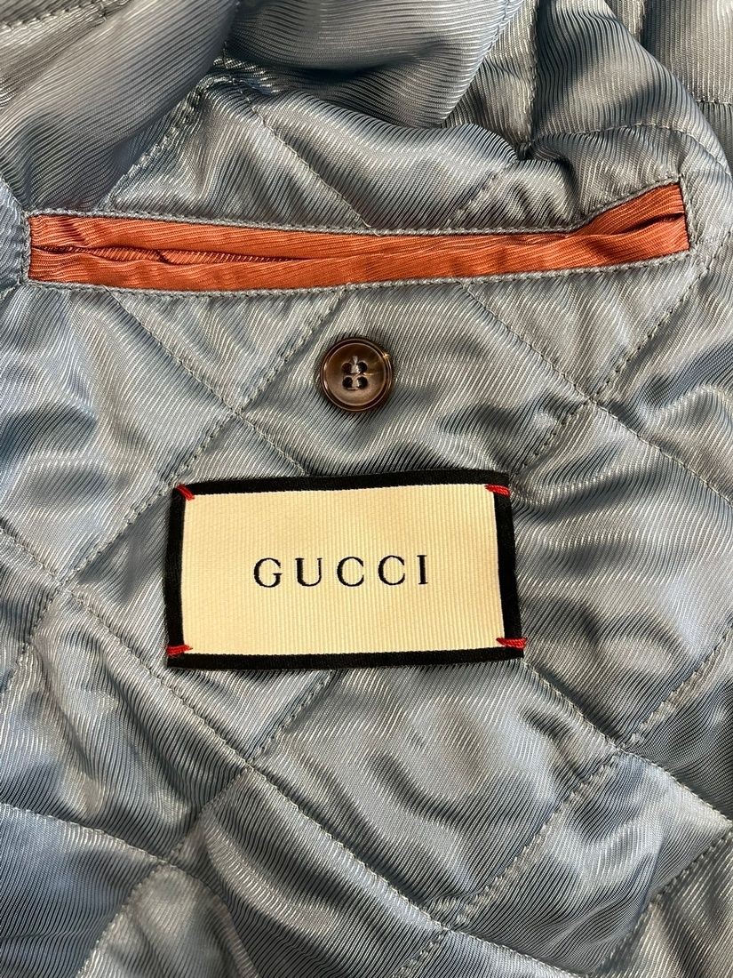 Gucci Silk Print Bomber Jacket Men’s 48 Multicolor Used From Japan thumbnail 7