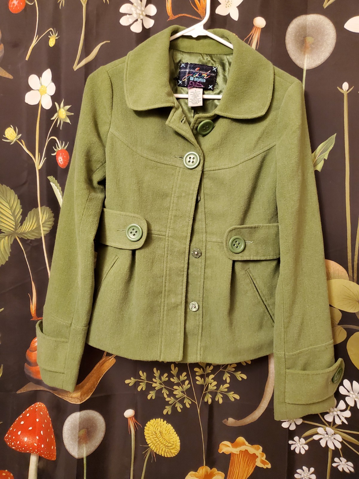 Jack BB Dakota Women's Mod Coat Size Small Wool Blend