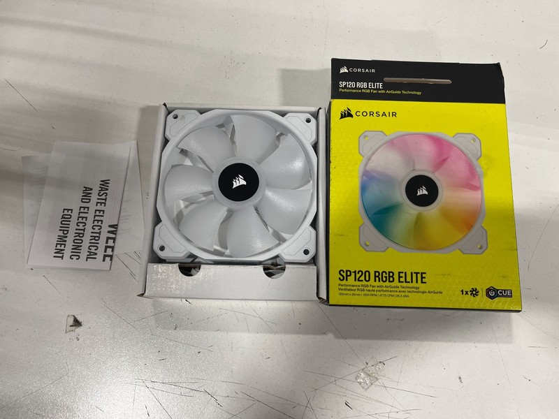 Corsair SP120 RGB Elite Fan White - Parts