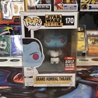 Funko Pop! Star Wars Rebels Grand Admiral Thrawn #170 Galactic Convention Exclu…