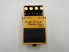 Boss OS-2 Overdrive Distortion Effects Guitar...