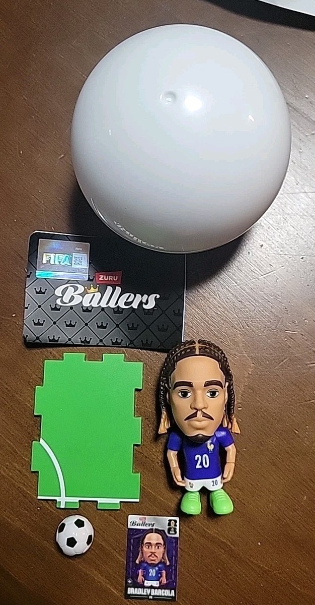 Zuru Ballers FIFA 2026 World Cup Soccer Bradley Barcola France | eBay