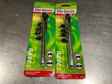 2 Slime Tire Gauge Low Pressure 1-20 Psi New