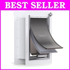 Easy Install Medium Pet Door with Steel Frame