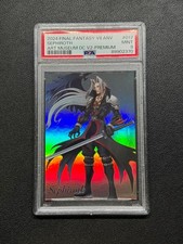 PSA Final Fantasy VII Sephiroth Premium Foil Trading Card Vol2 Edition