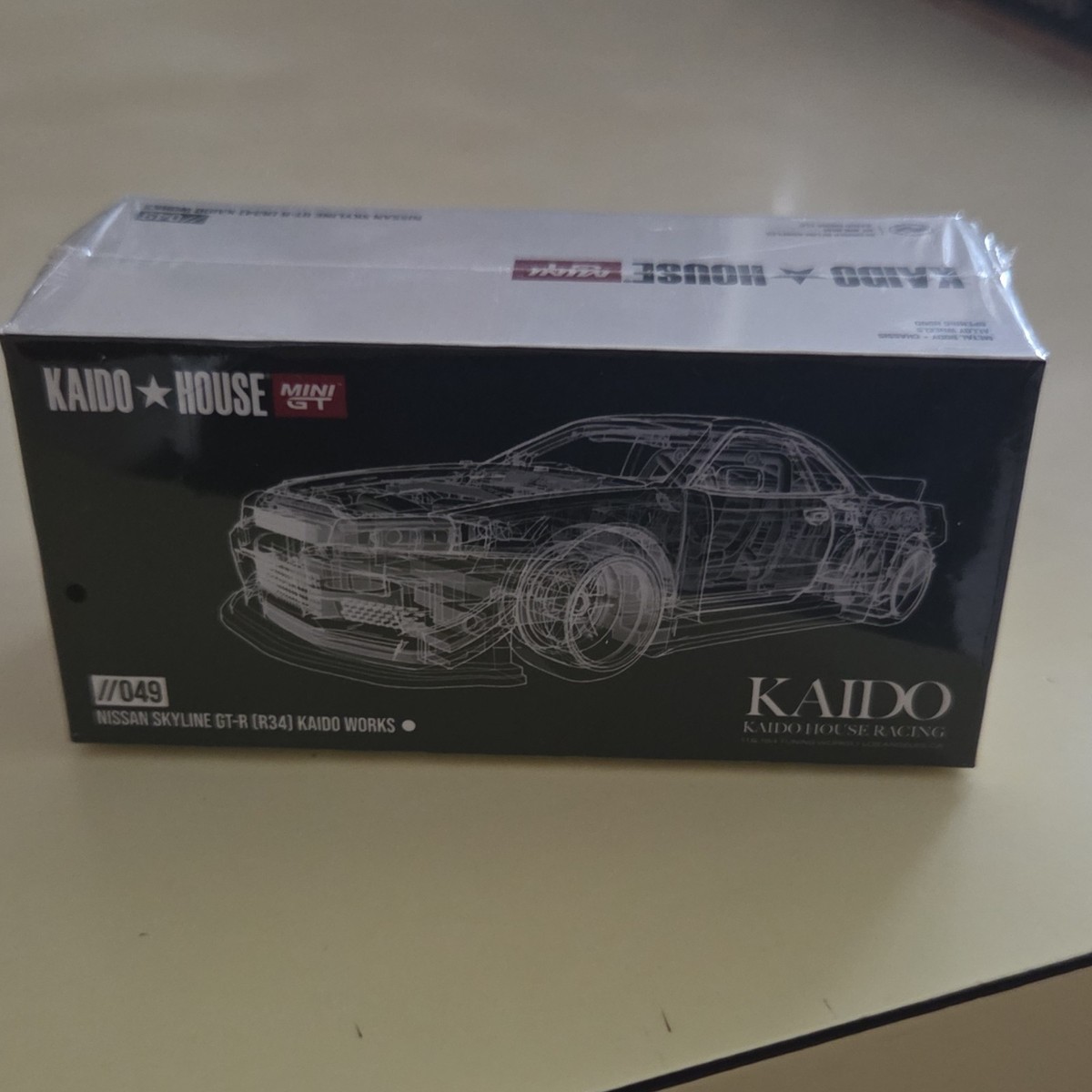 Kaido House Mini GT Nissan Skyline GT-R R34 049 Kaido Works 1:64