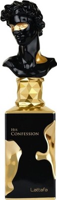 Lattafa His Confession Eau de Parfum 100ml Herrenparfum Oud Amber Duft Neu OVP