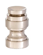 B&P Lamp® 7/8" Cup-Shaped Finial Base W/Nickel Finish