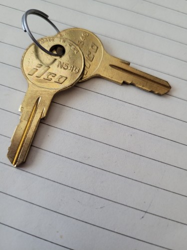 Vintage ilco N54G Pre-Cut #554 Original Key